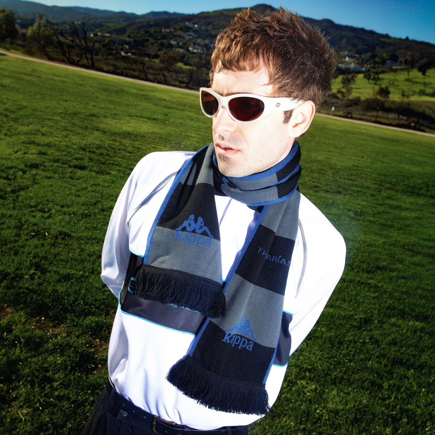 Submarine Kappa Scarf (Black)