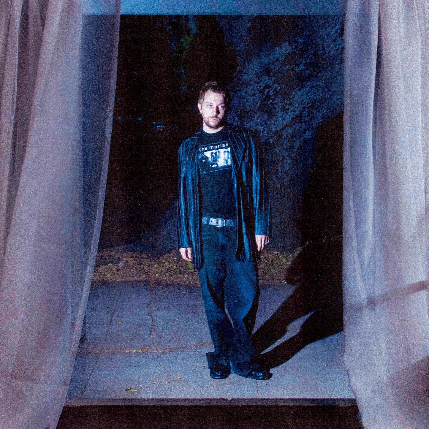 band black & white tee