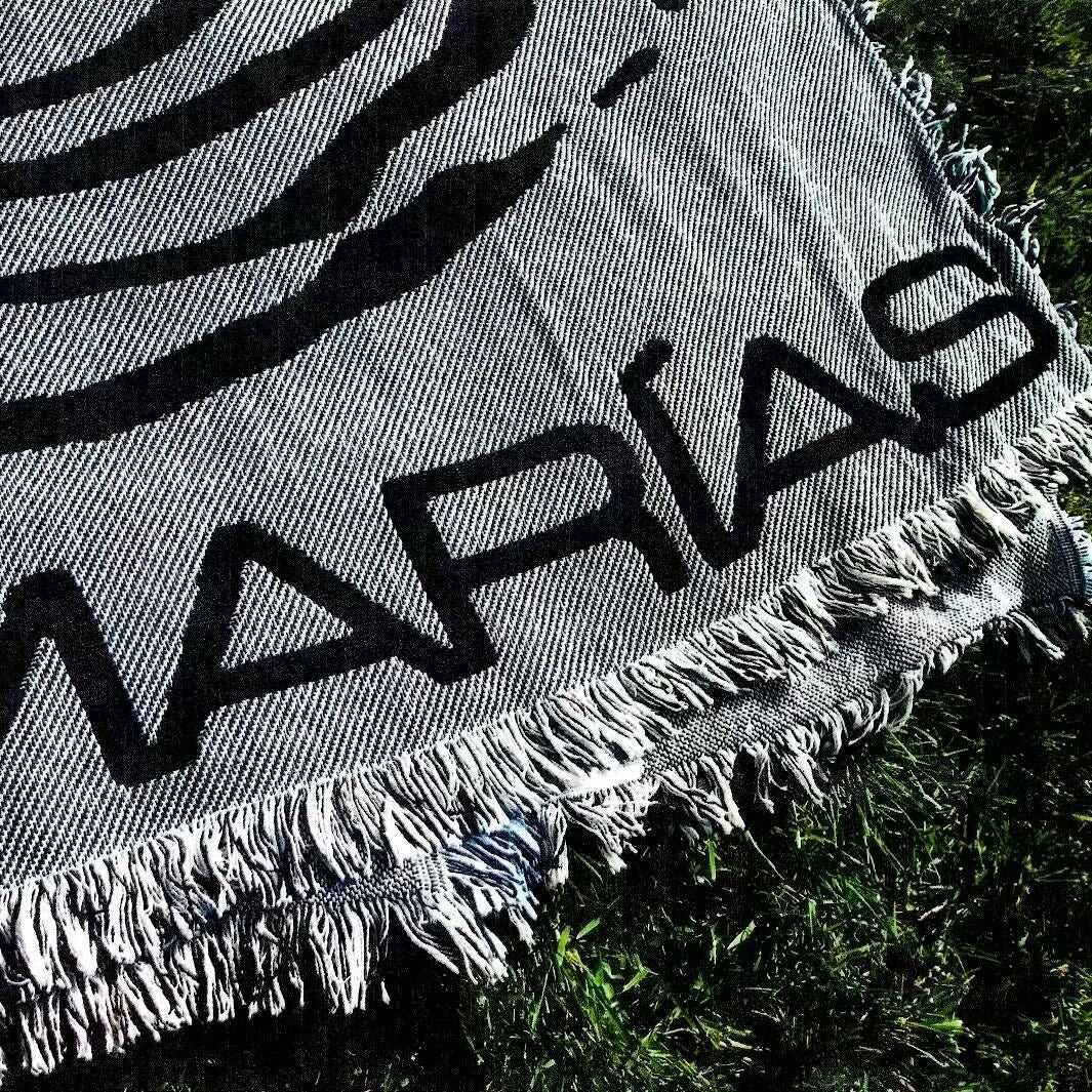 swirl woven blanket