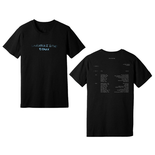 submarine 2024 tour t-shirt