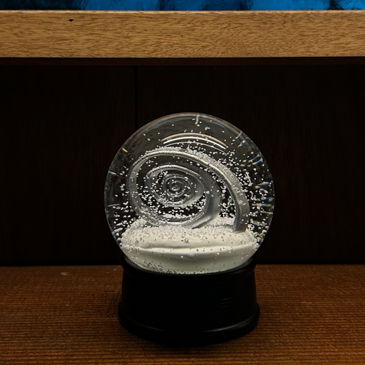 submarine swirl snow globe
