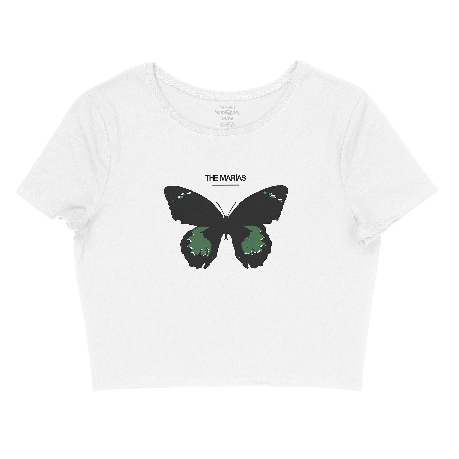 white butterfly baby tee – The Marias
