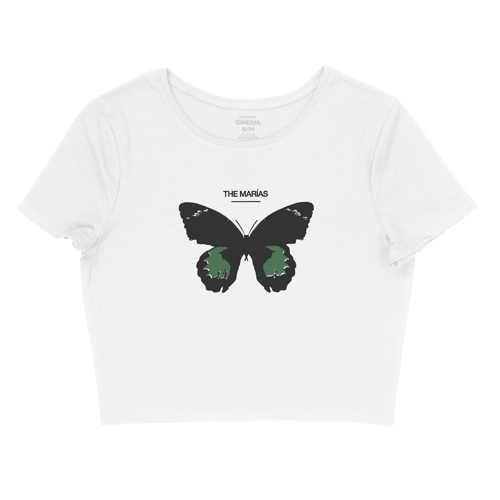 white butterfly baby tee – The Marias